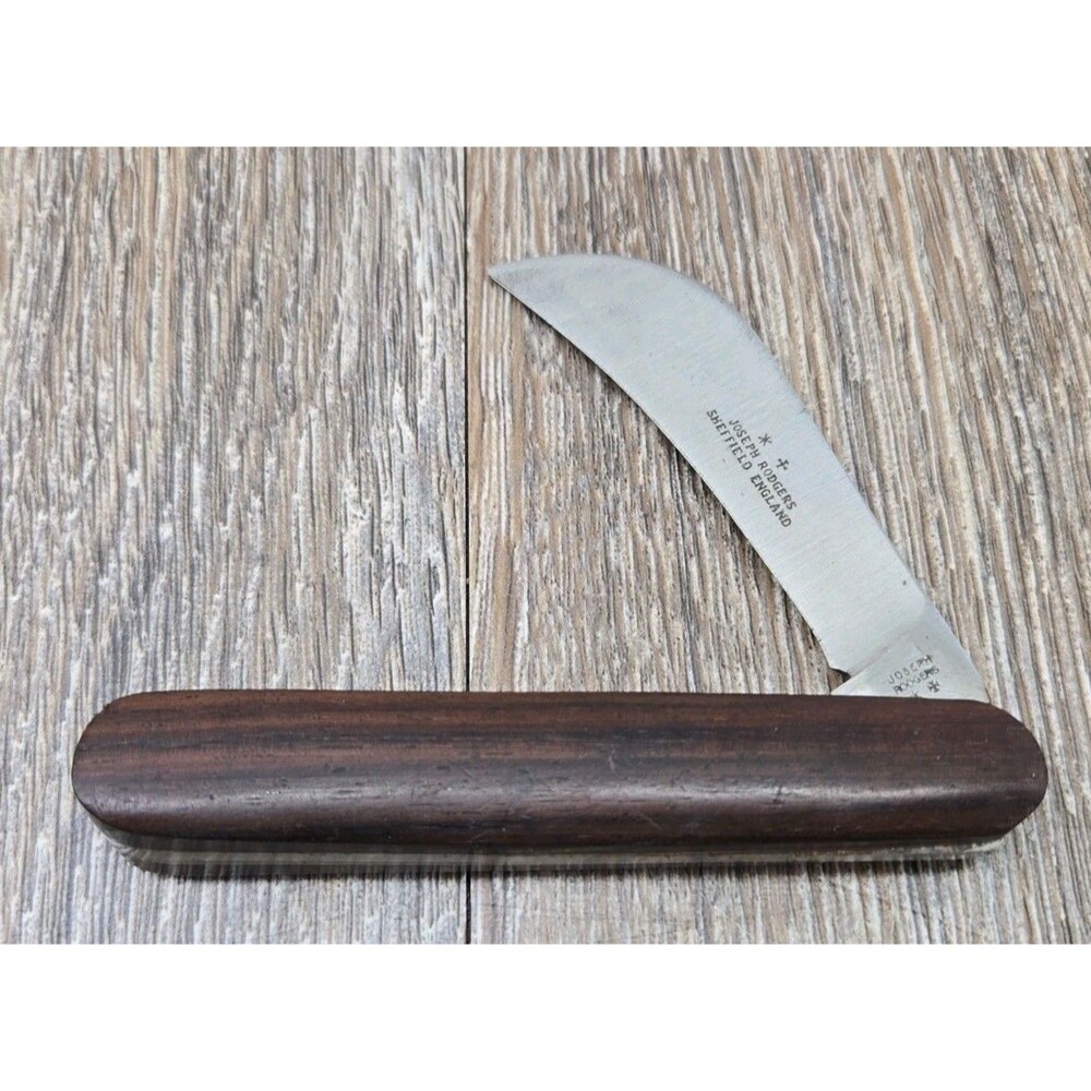 Vintage Joseph Rodgers Hawkbill Folding Pocket Knife Made in Sheffield England
